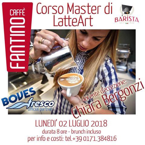 Caffè Fantino | Corso Master di LatteArt