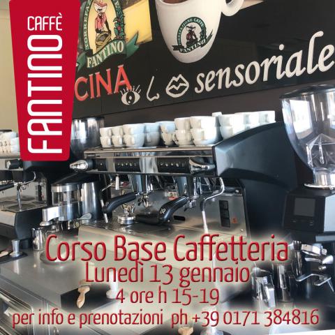 Caffè Fantino | Corso Base Caffetteria